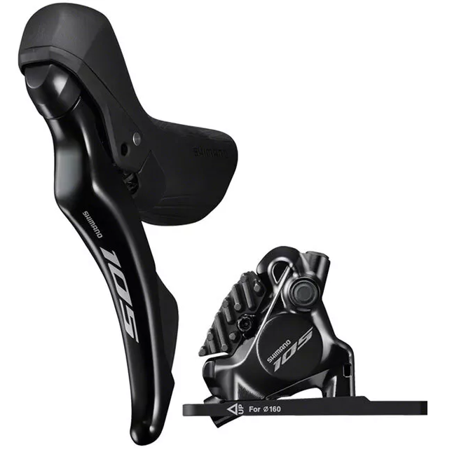 SHIMANO 105 ST-R7170 Shift-Brake Lever w/BR-R7170 Disc Brake